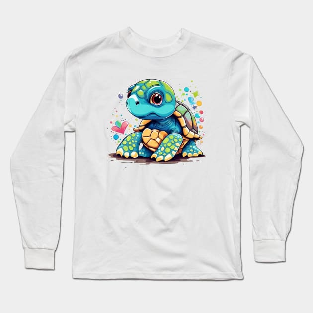 turtles lover Long Sleeve T-Shirt by designerhandsome